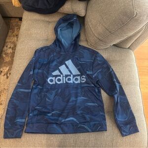 Adidas Blue Hoodie